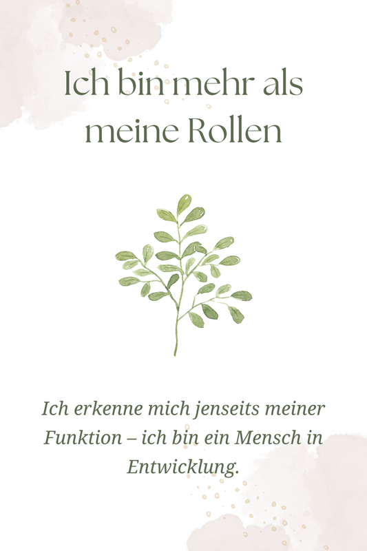 Affirmations- und Selbstcoaching-Karten  - PDF-Sofortdownload