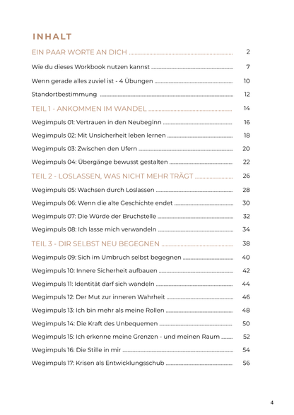 Mein Weg - In Veränderung wachsen - Digitales Selbstcoaching-Workbook