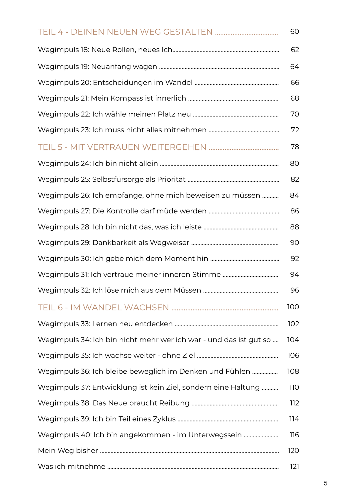 Mein Weg - In Veränderung wachsen - Digitales Selbstcoaching-Workbook